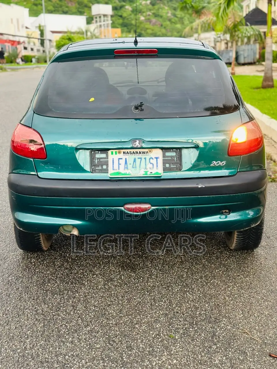 Peugeot 206 2004 Green