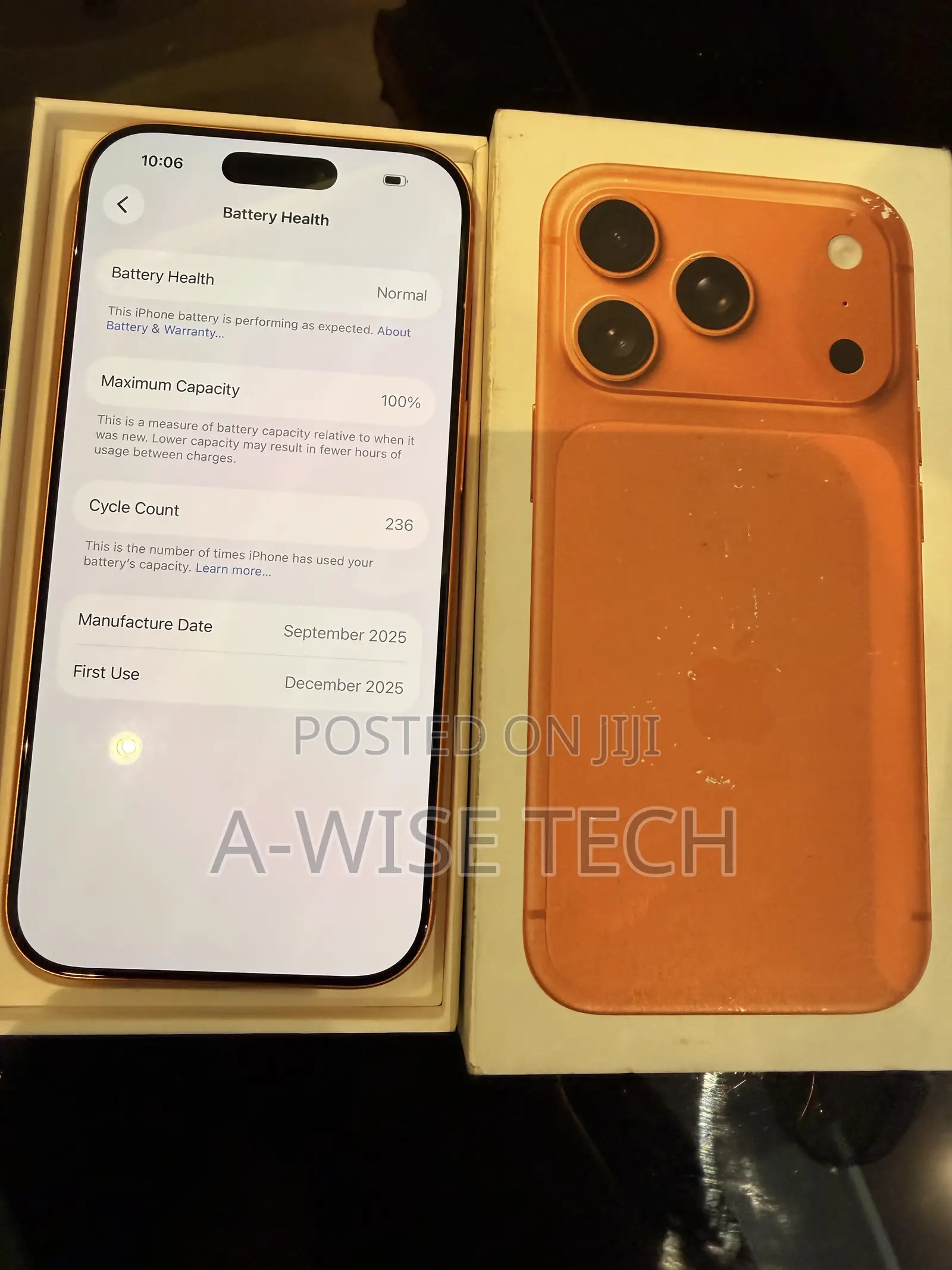 Apple iPhone 17 Pro 256 GB Orange