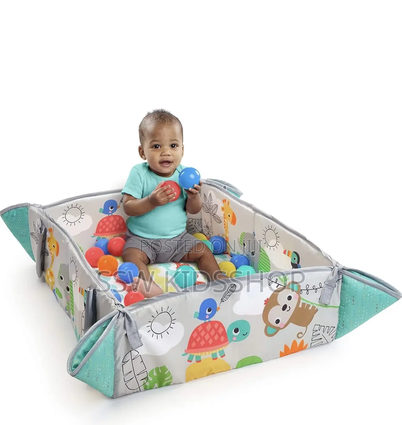 Activity Gym And Ball Pit. (5 Ways)