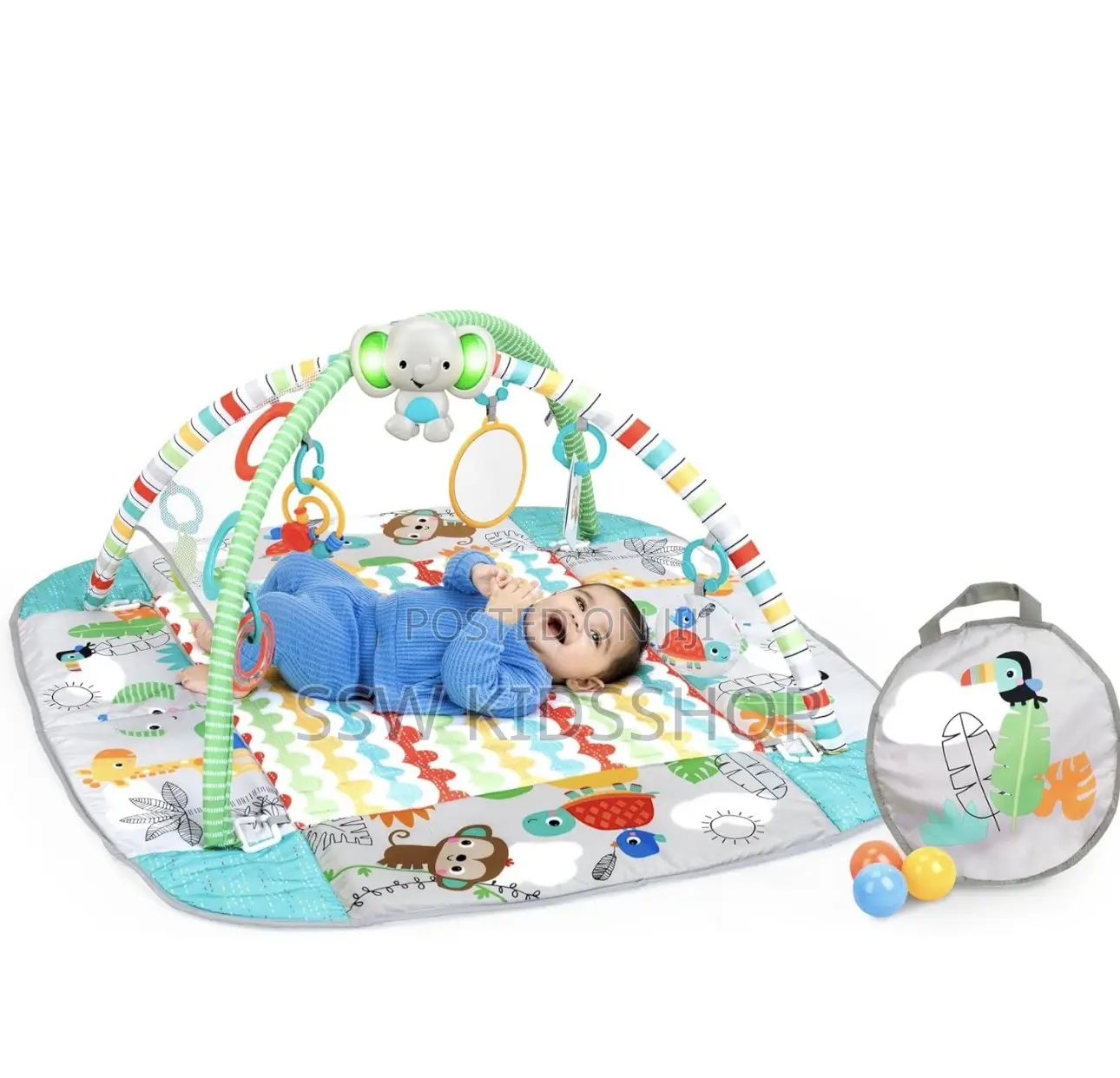 Activity Gym And Ball Pit. (5 Ways)