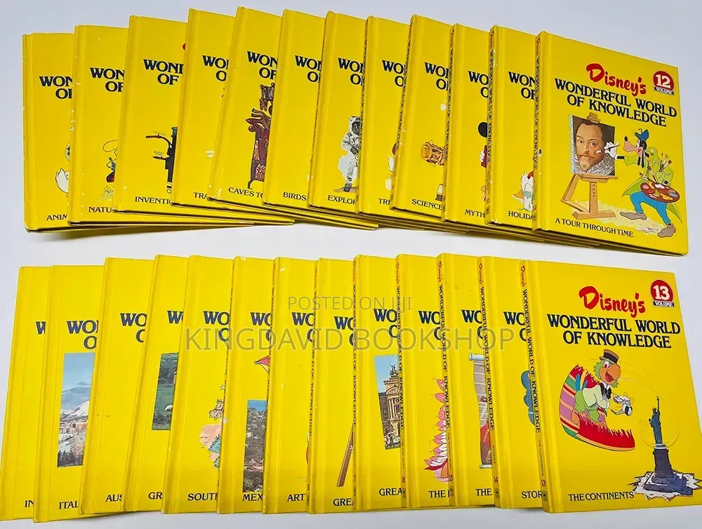 Disney's Wonderful World of Knowledge Set of 25