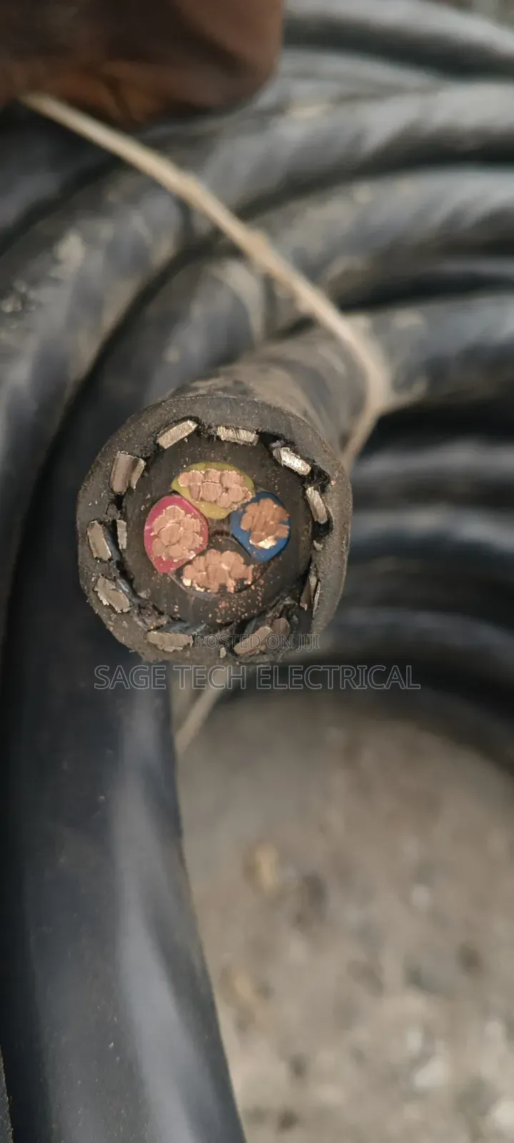 25mm 4core PVC Swa PVC Armoured Cable