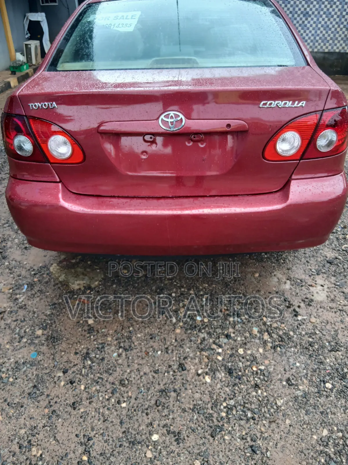 Toyota Corolla 2006 Red