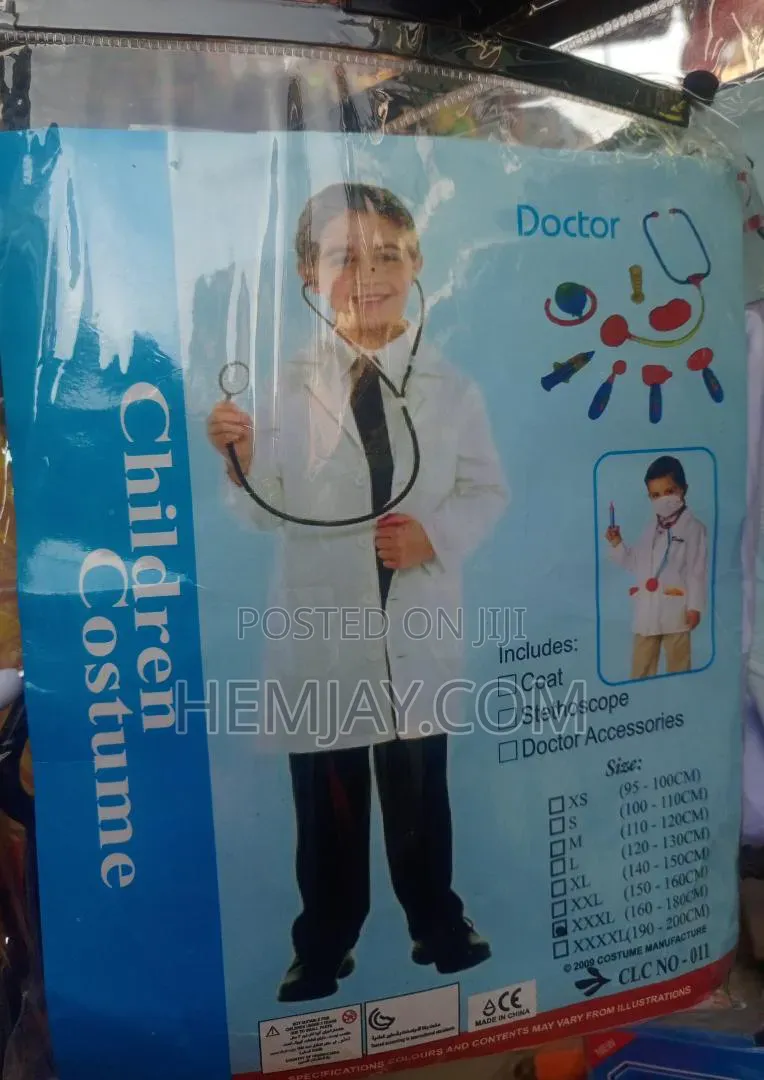 Doctor Kids Constume for Career Day