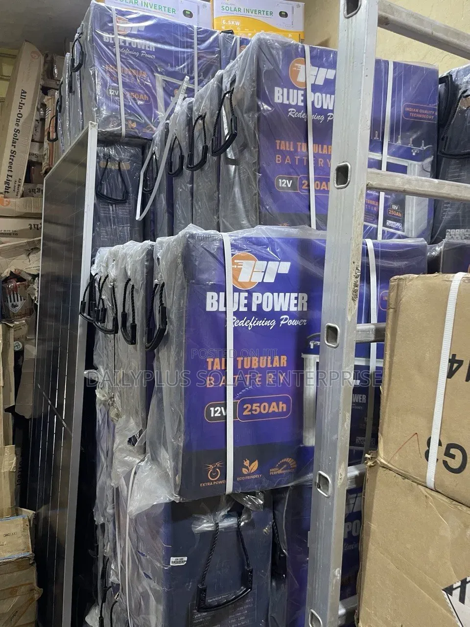 Blue Power 250ah 12v Tall Tubular Solar Battery