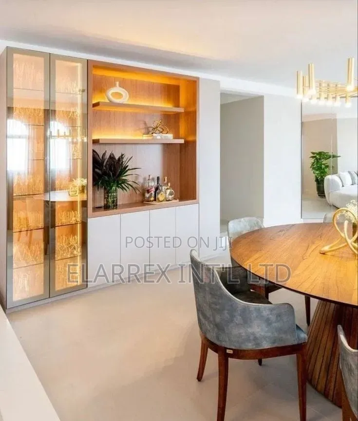 Kitchen Cabinets/Wine Bar: Premium Finishing Affordable Installation
