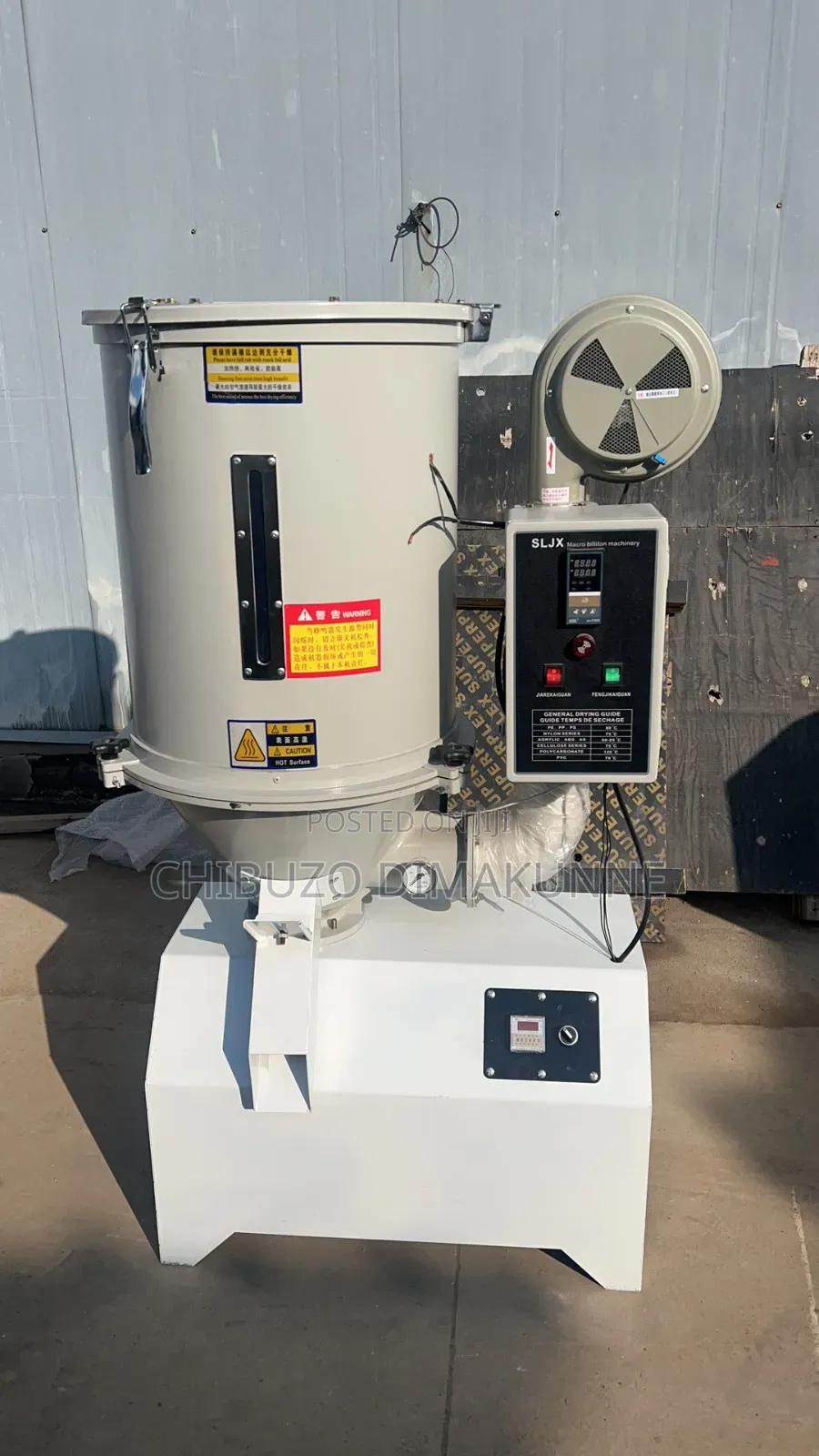 Dryer 600kg