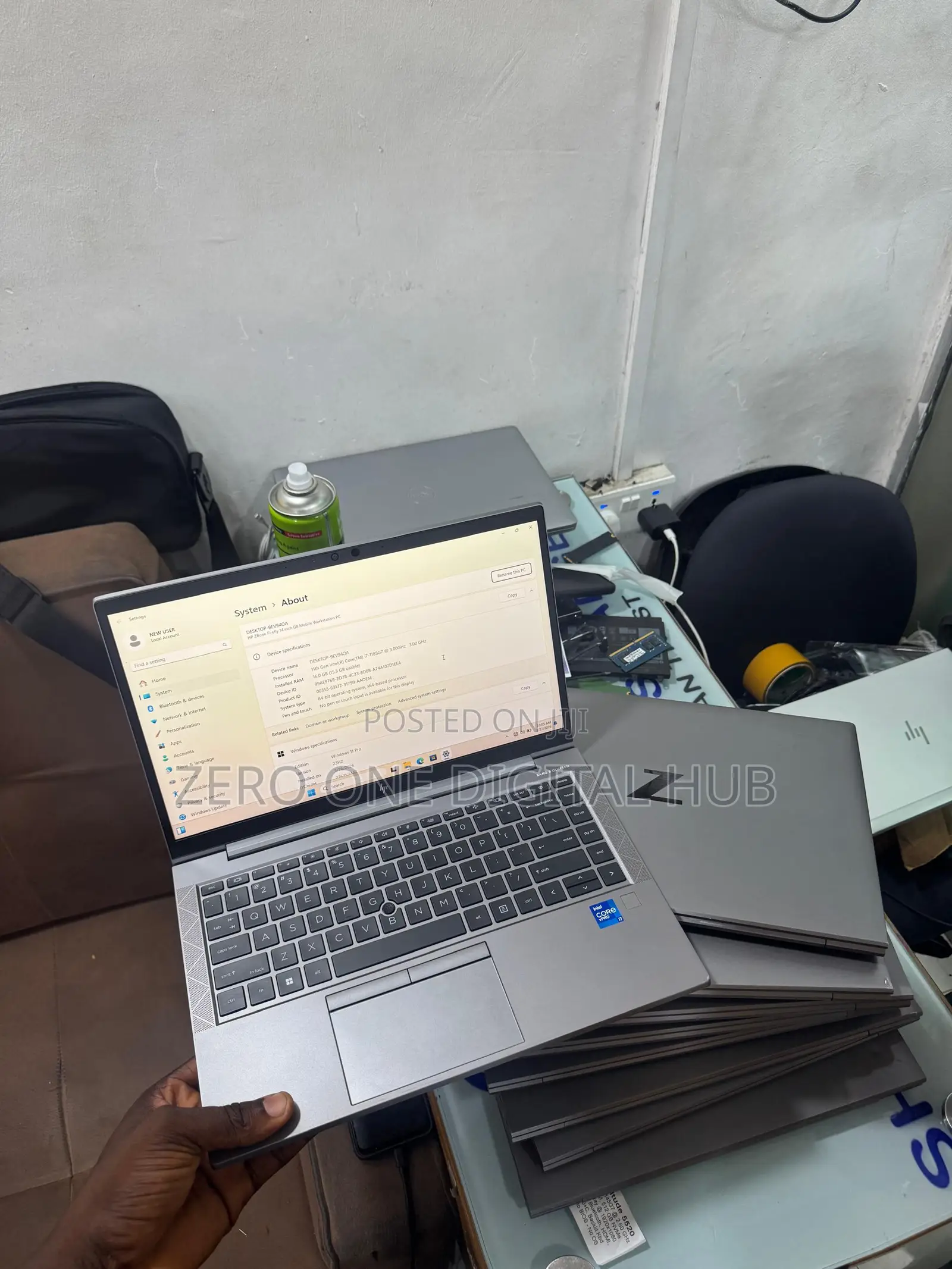 Laptop HP ZBook Firefly G8 16GB Intel Core i7 SSD 256GB