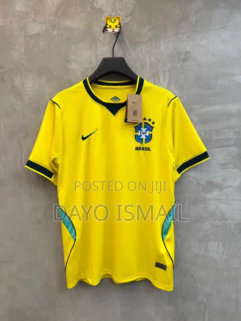 Brazil World Cup Home Jersey Kit.