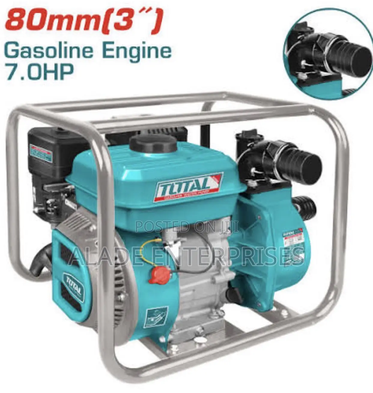 Total Gasoline Water Pump 3" 80mm