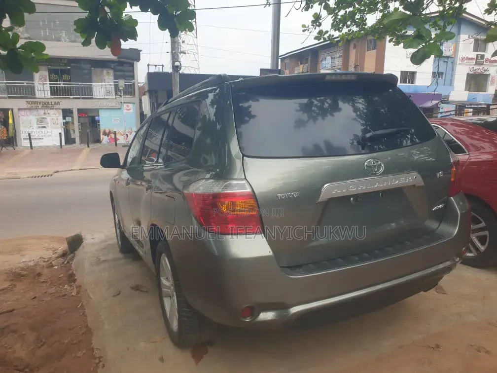 Toyota Highlander Limited 2009 Green