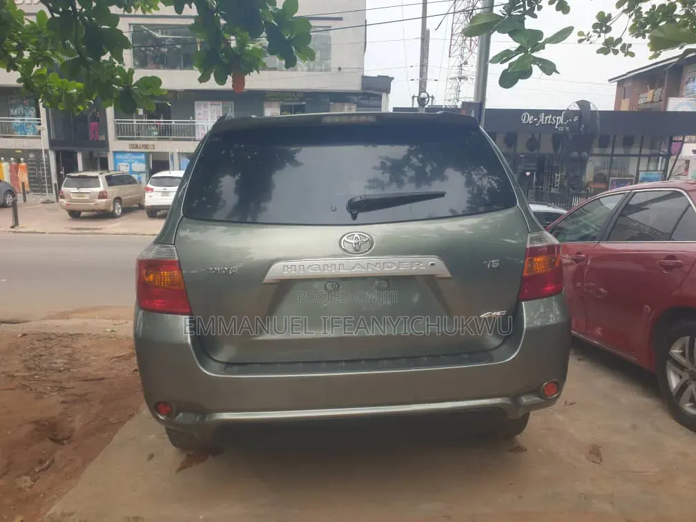 Toyota Highlander Limited 2009 Green