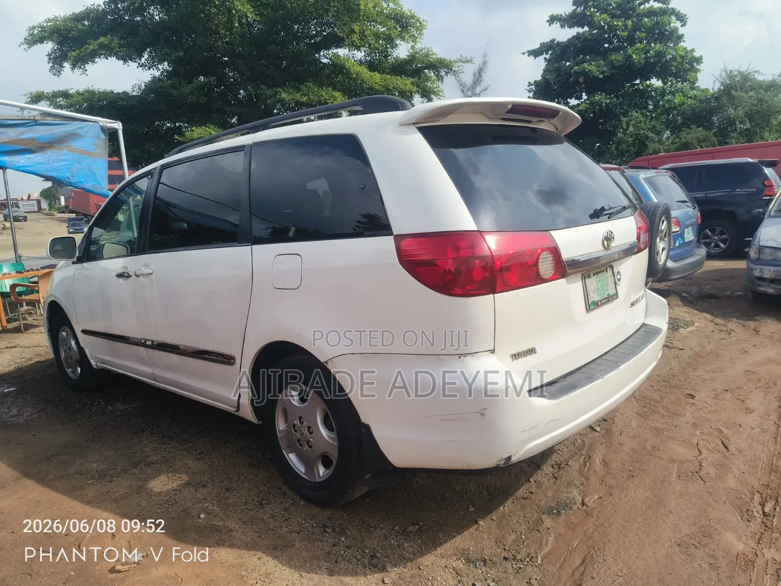 Toyota Sienna XLE 2008 White