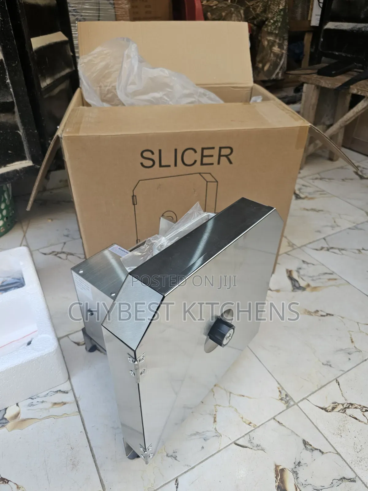 Electric and Manuel Plantain Slicer