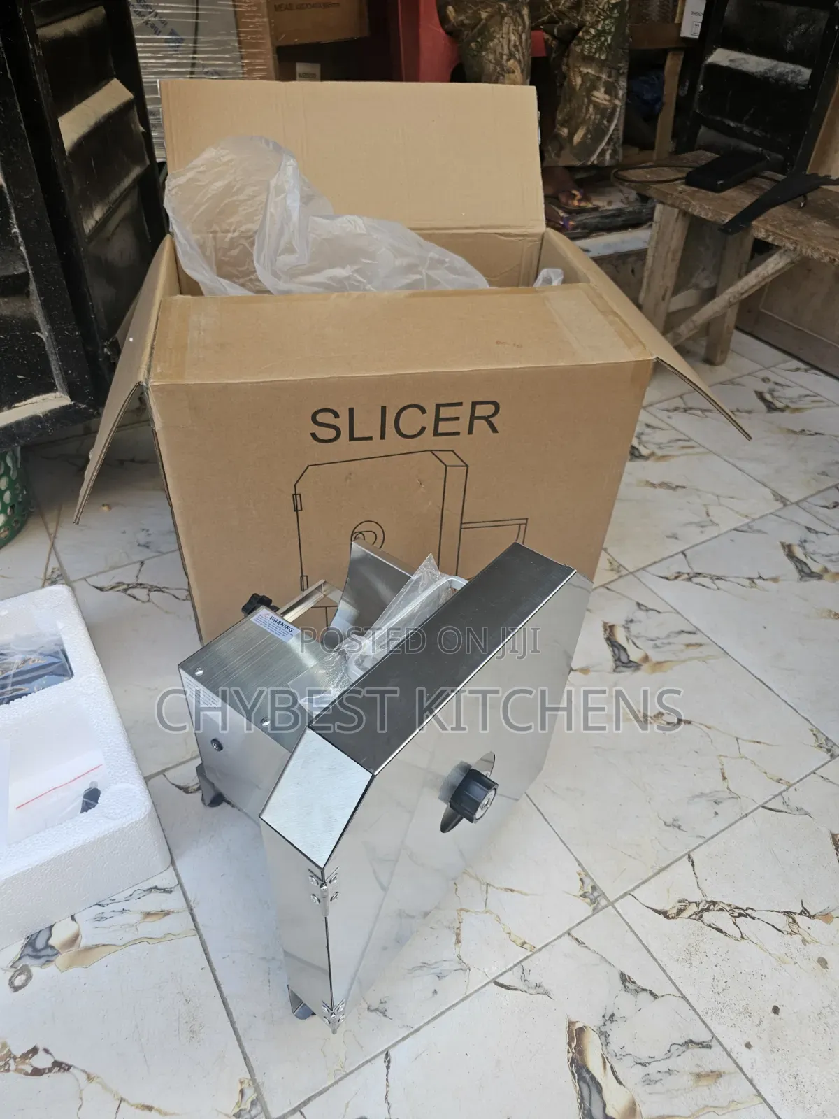 Electric and Manuel Plantain Slicer