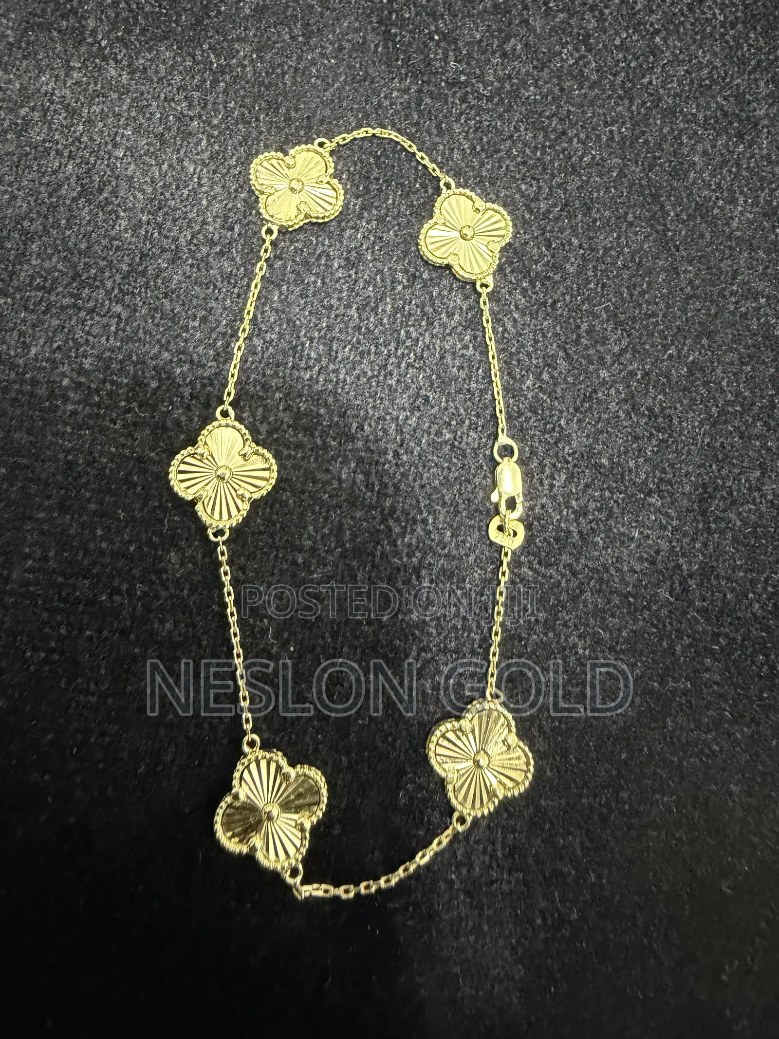 Italy 750 Pure 18karat Gold Bracelet
