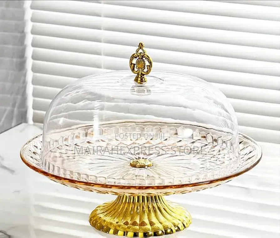 Rotating Footed Pastry Display Server Cupcake Candy Display Tray T361