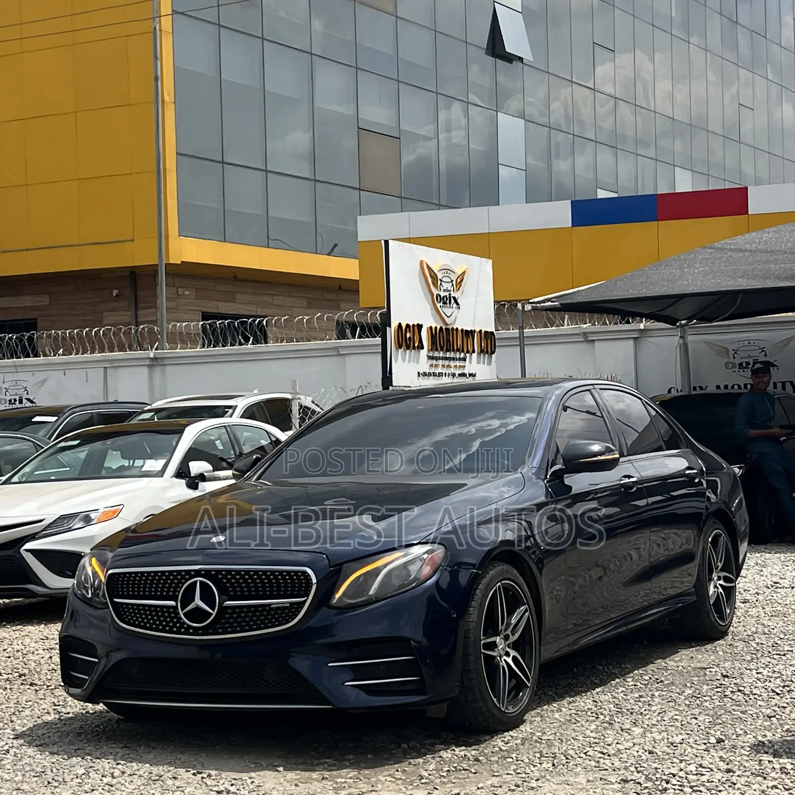 Mercedes-Benz E43 AMG 3.0 AWD 2018 Blue