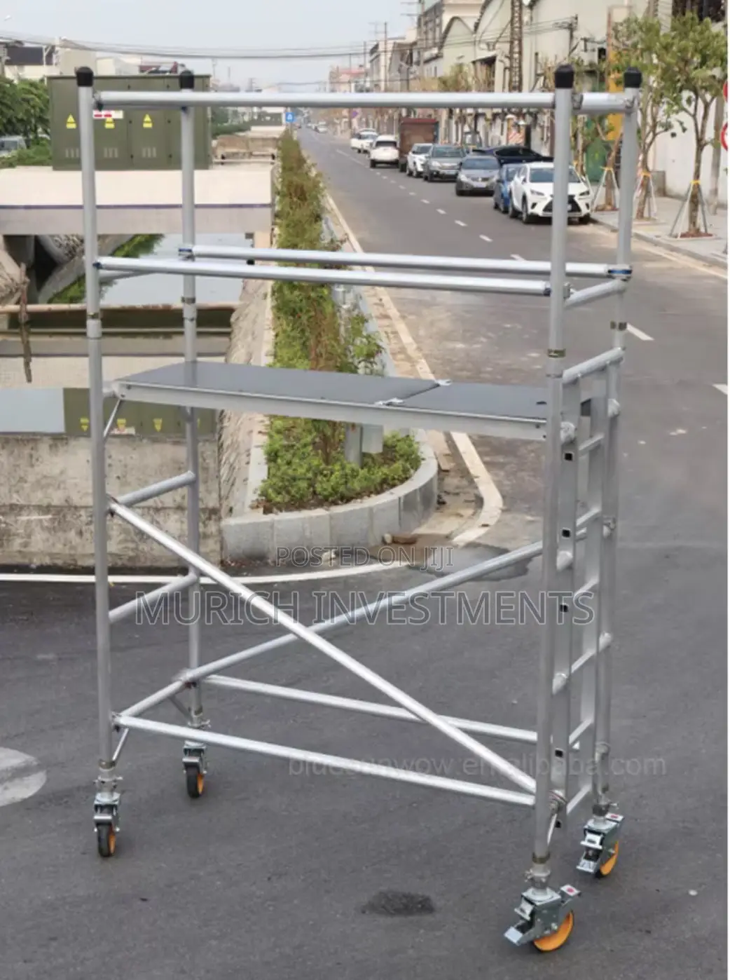 Mobile Scaffold Tower 2m X 1m X 2m – Heavy Duty Rolling Scaffolds