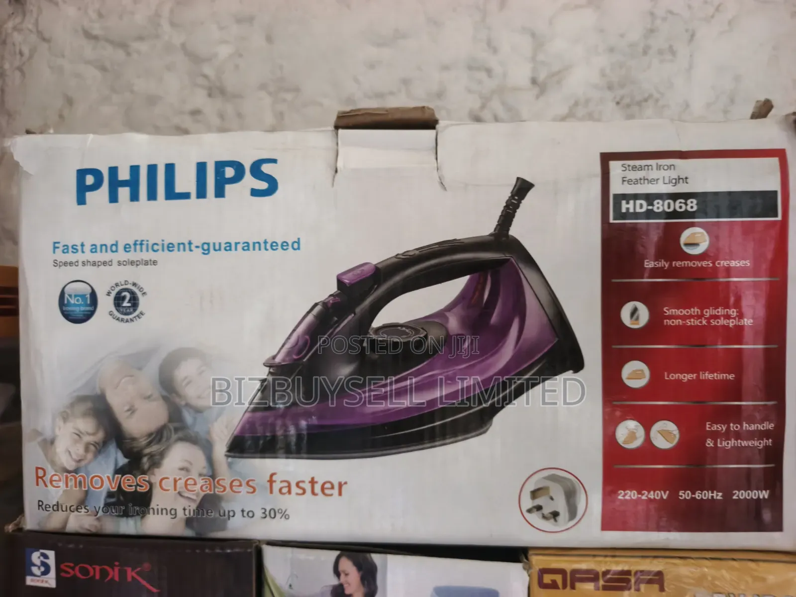 Philips Steam Pressing Iron.