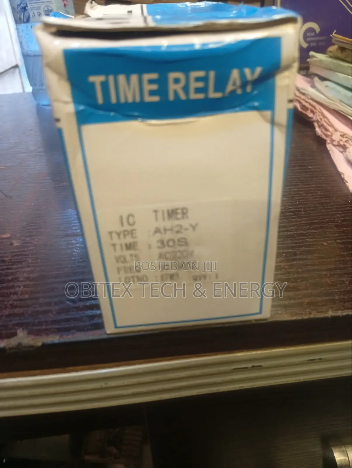 Ah2-Y Analog on-Delay Timer Relay Ac 220v 0–30 Seconds Industrial Time