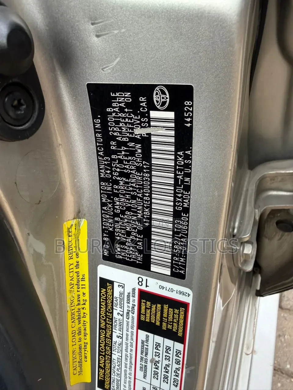 Toyota Avalon 2013 Gold