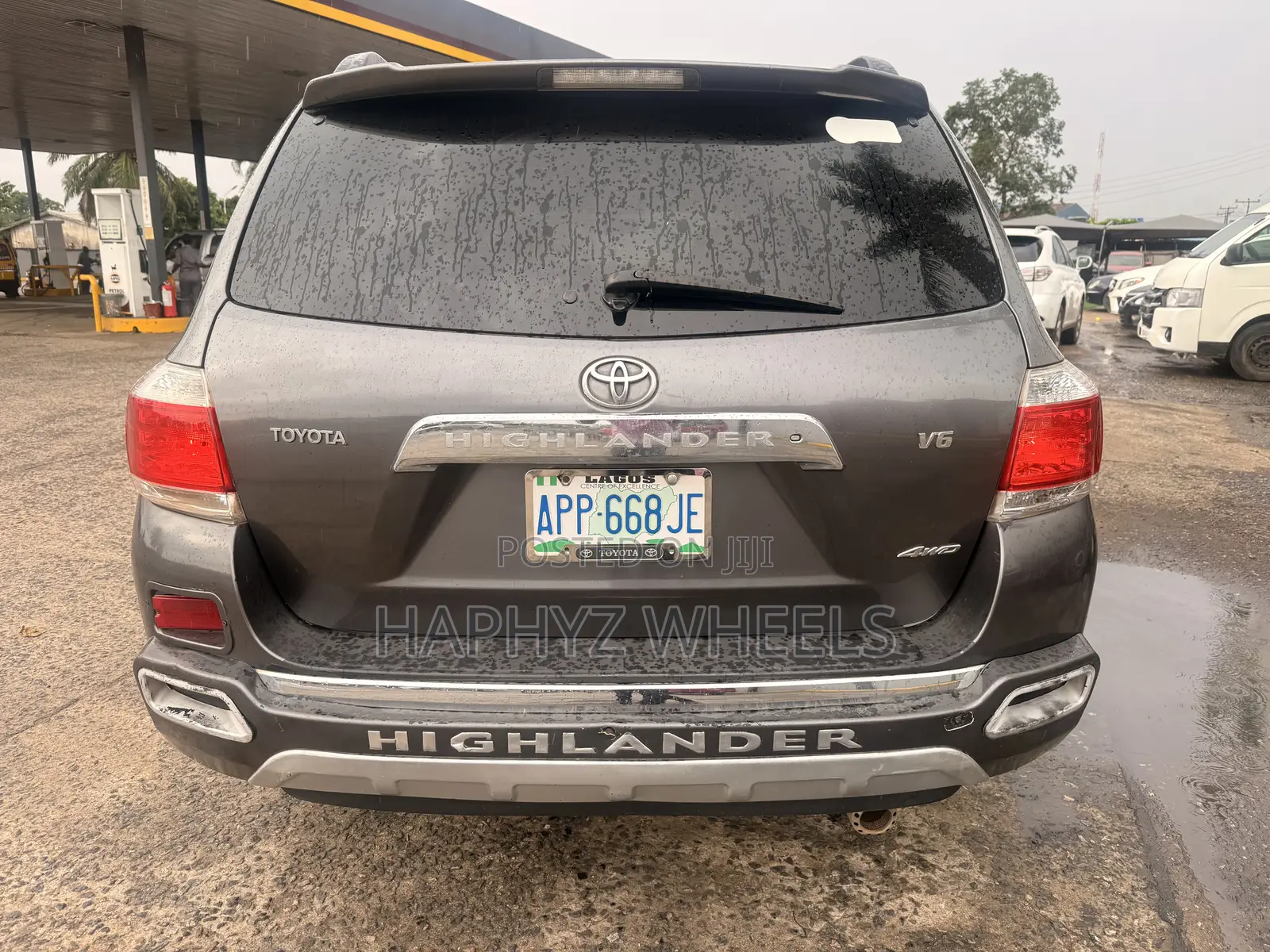 Toyota Highlander Sport 2008 Gray