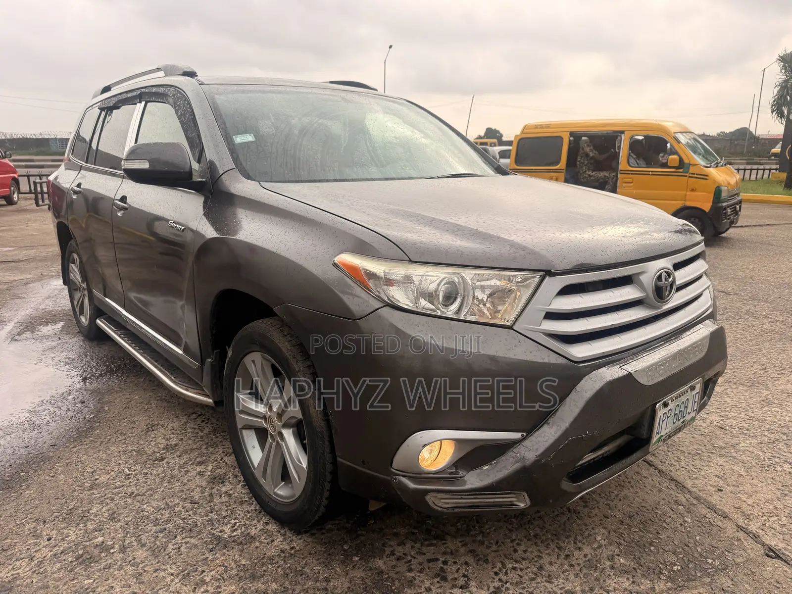 Toyota Highlander Sport 2008 Gray