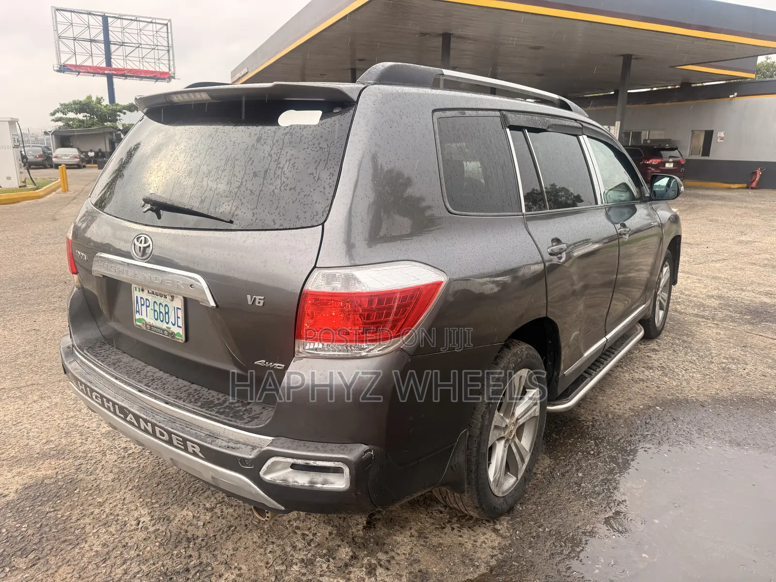 Toyota Highlander Sport 2008 Gray