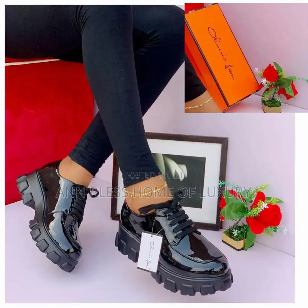 Classic Black Leather Shoes