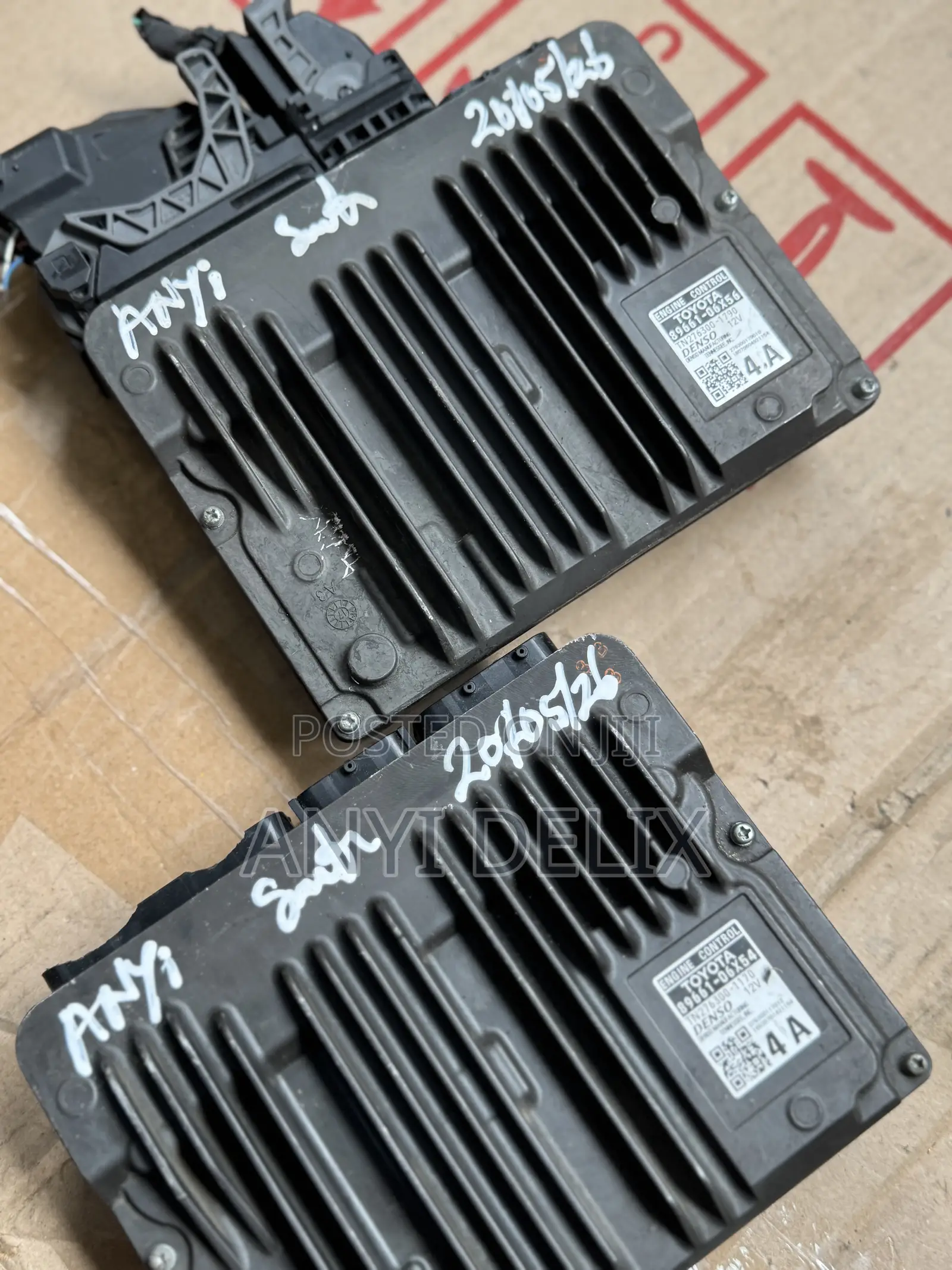 Ecu Brain Box Toyota Camry 2018/2019 A25a-FKS 2.5l 4cyl at 89661-06x54