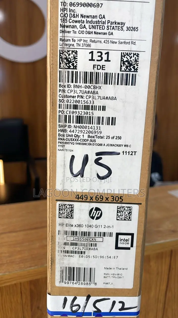 New Laptop HP EliteBook X360 1040 G11 16GB Intel Core Ultra 5 SSD 512GB