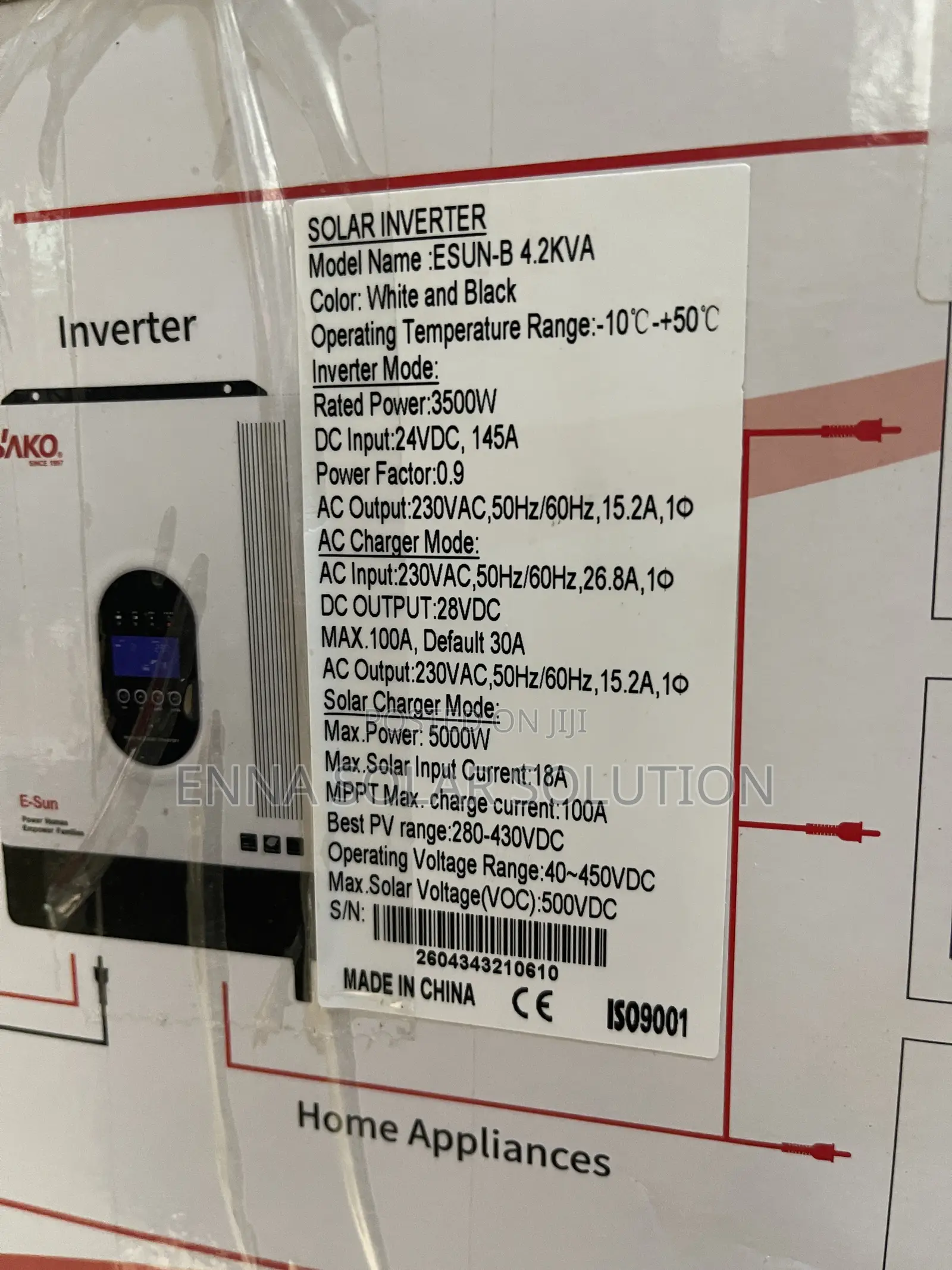 4.2kva Sako Hybrid Inverter