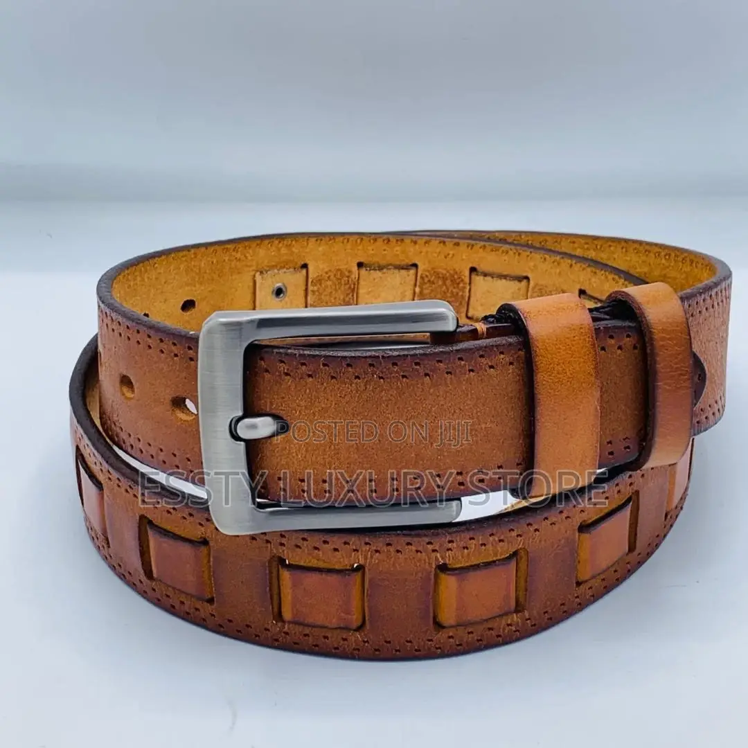 High Quality Scratch Resistant Pure Skin Leather Belts
