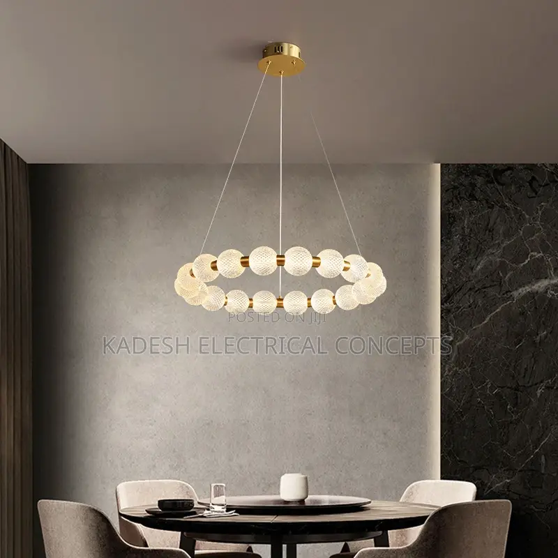 Nordic Simple Ball Led Dining Chandelier Living Room Bedroom Kitchen