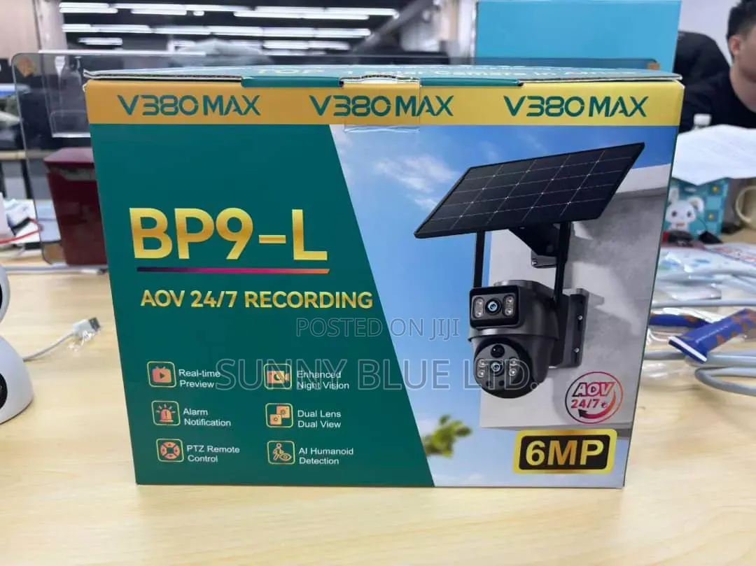 Solar CCTV Double Lens + Aov