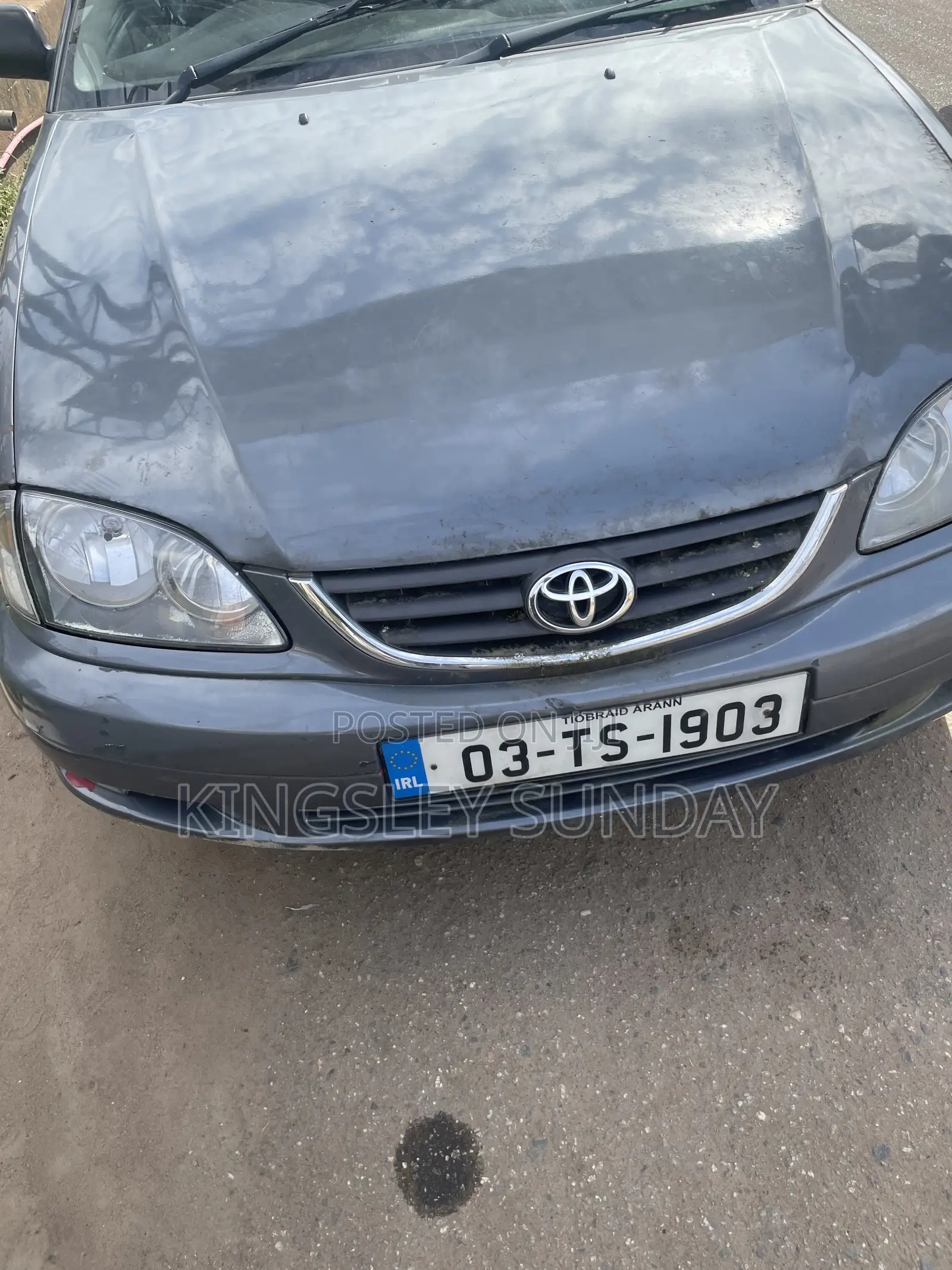 Toyota Avensis 2003 Black