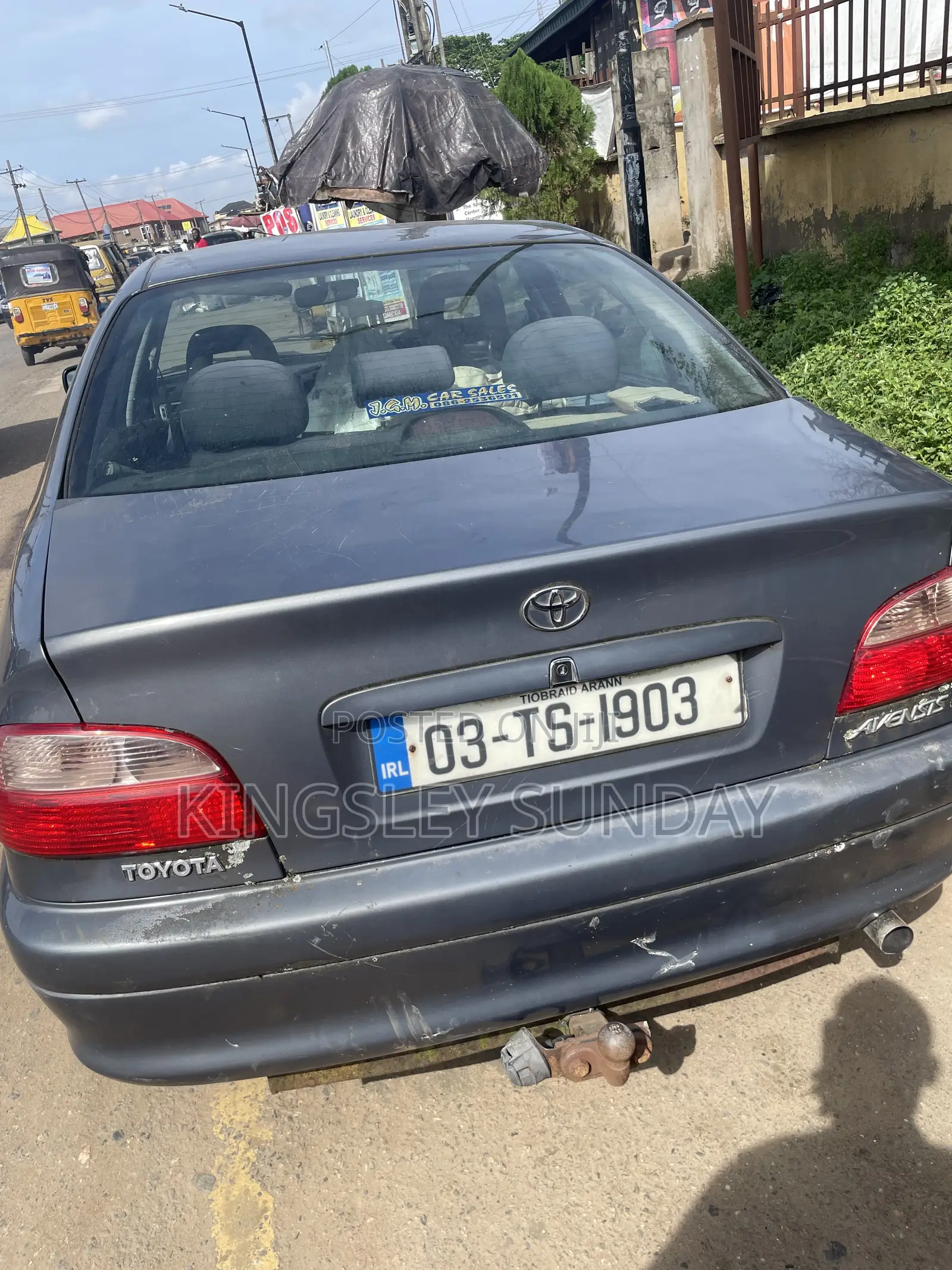 Toyota Avensis 2003 Black