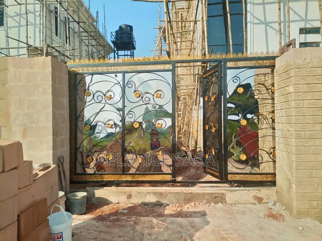 Wrought-Iron With Sliver Plate
