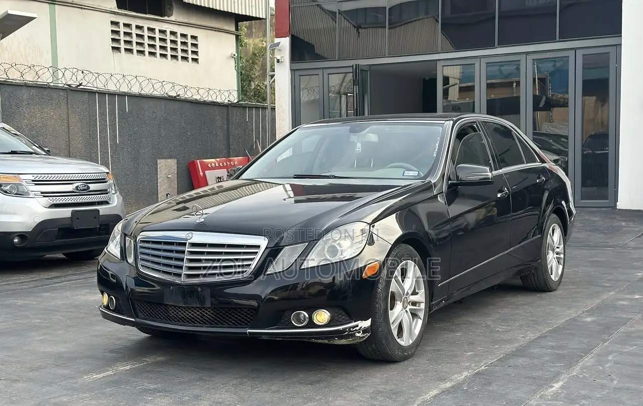 Mercedes-Benz E350 2010 Black