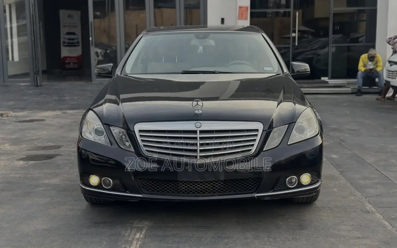 Mercedes-Benz E350 2010 Black