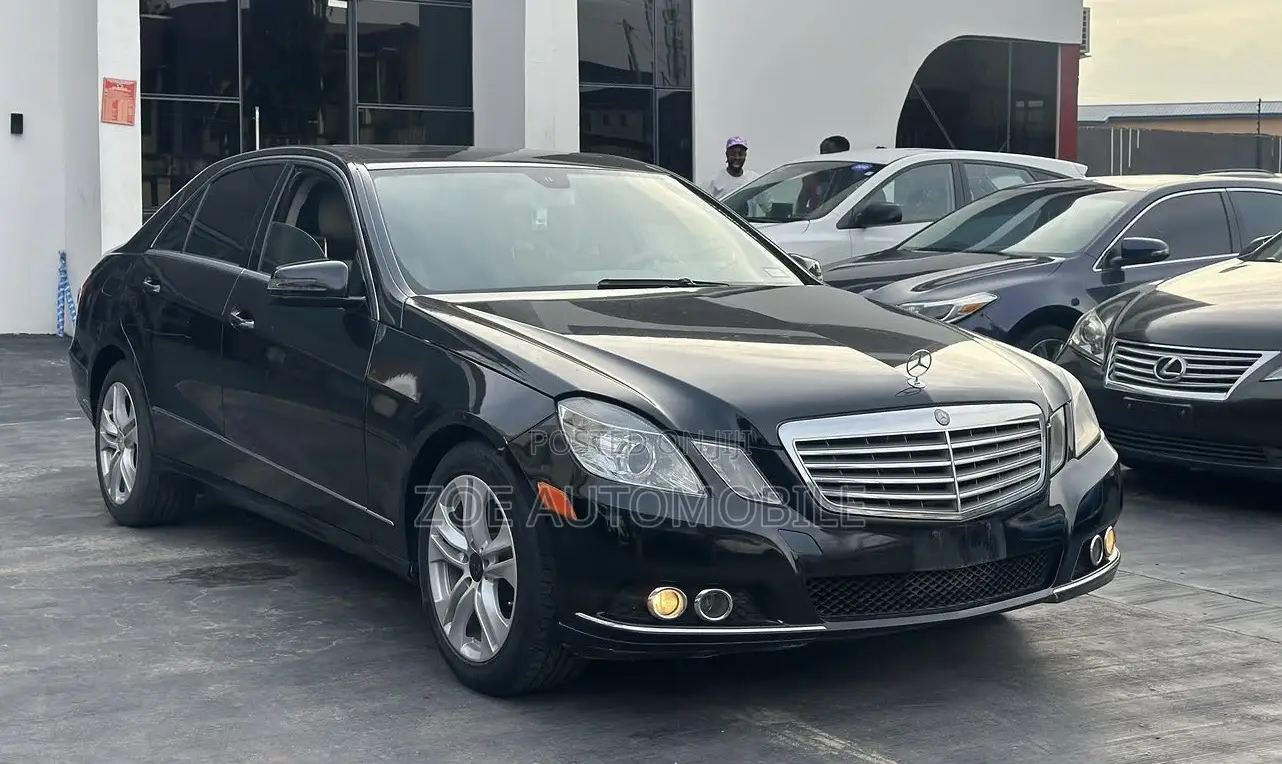 Mercedes-Benz E350 2010 Black