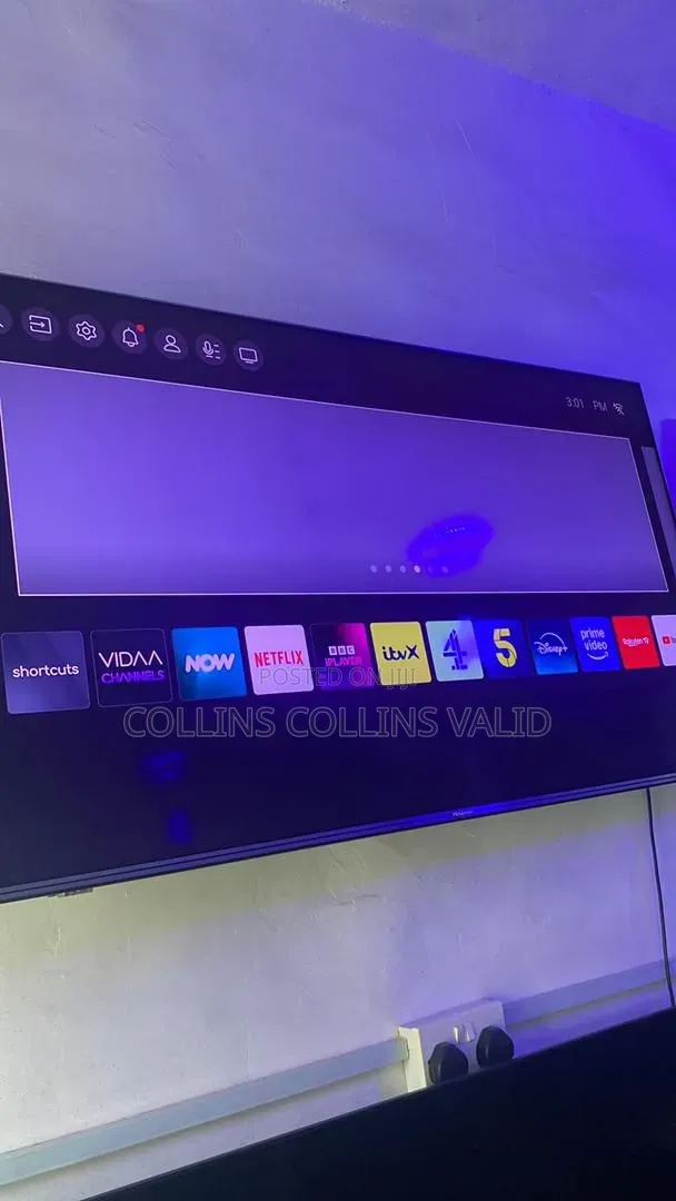 55 Inches U8 Hisense Frameless Available