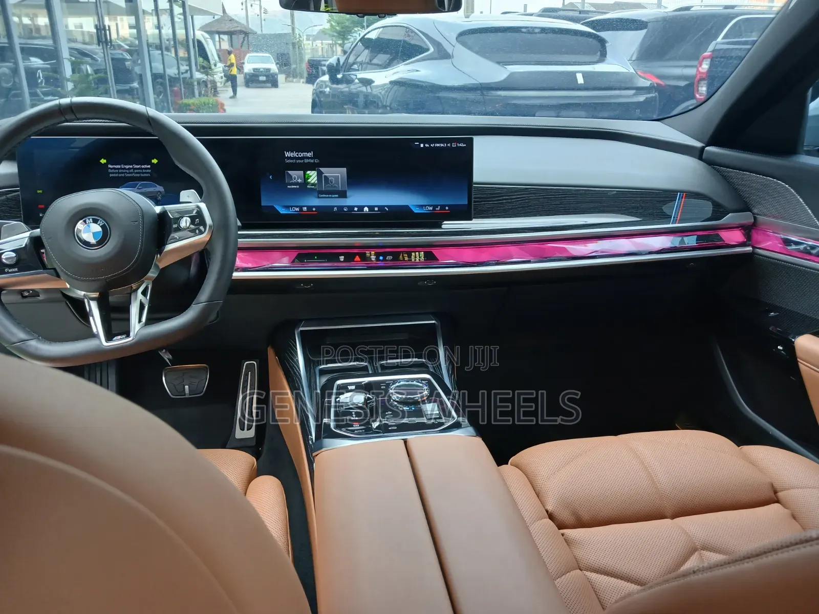 New BMW 740 740i Sedan 2025 Gray