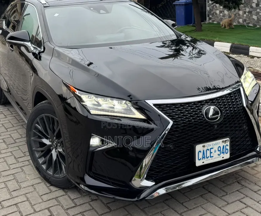 Lexus RX 350 F Sport AWD 2018 Black