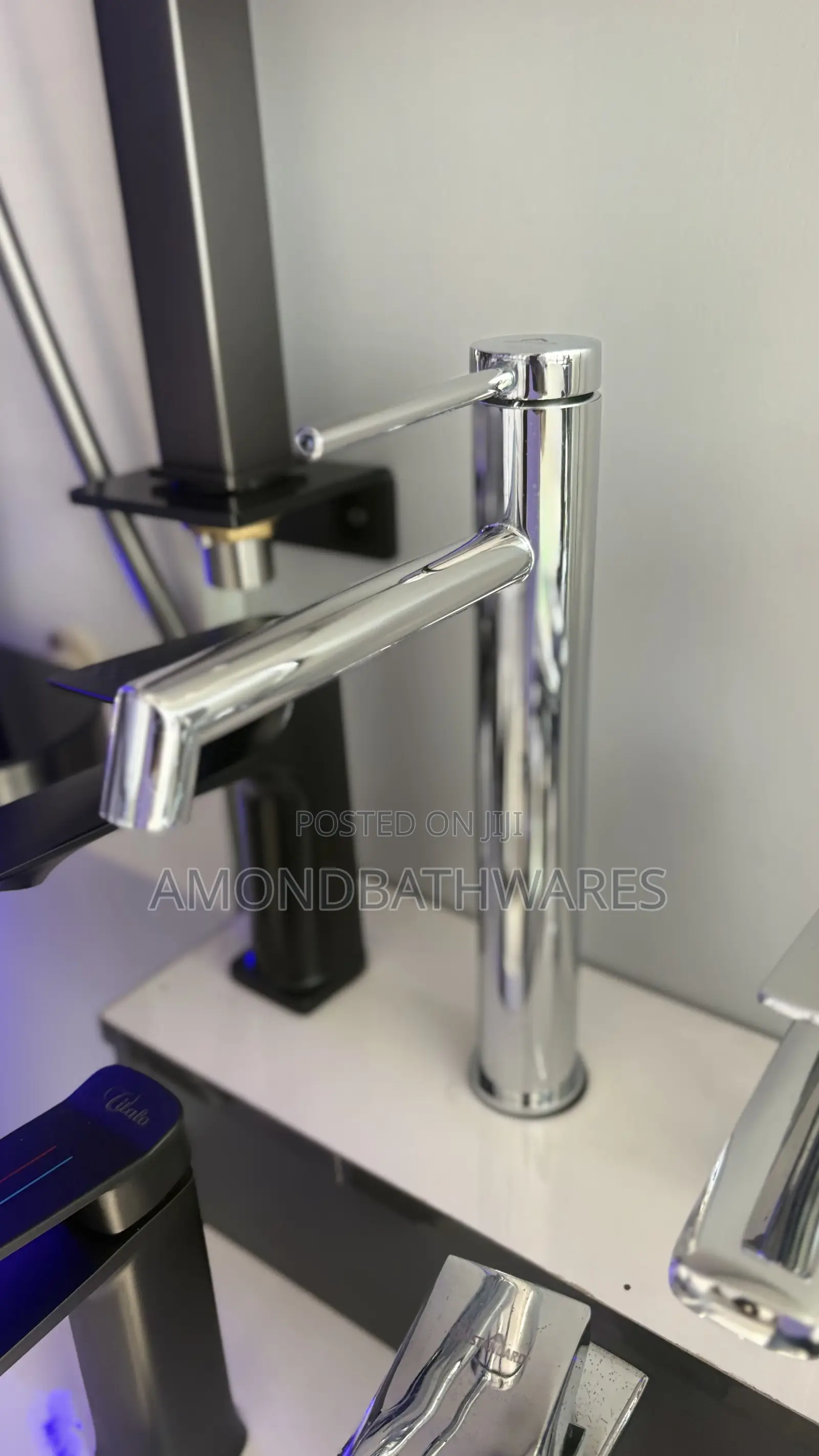 Chrome Basin Faucet Long