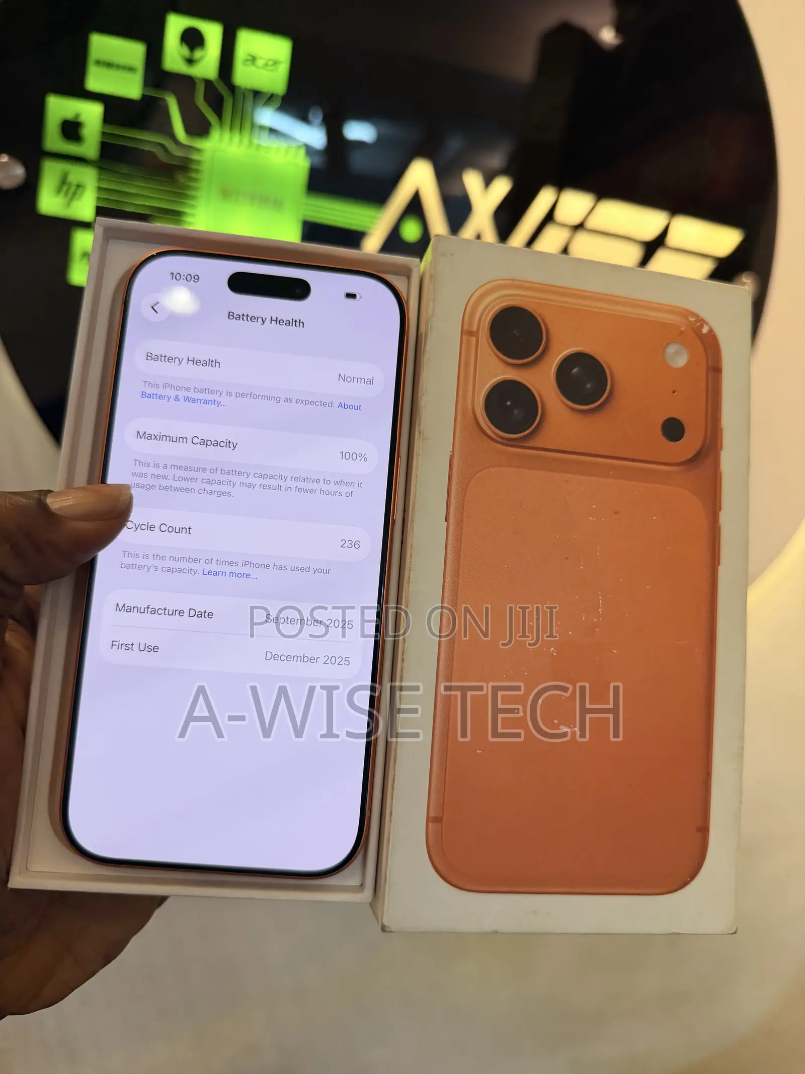 Apple iPhone 17 Pro 256 GB Orange