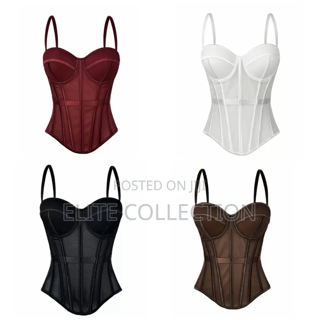 Luxe Corset Top Available in Picture Colors Size: S M L Xl Quality