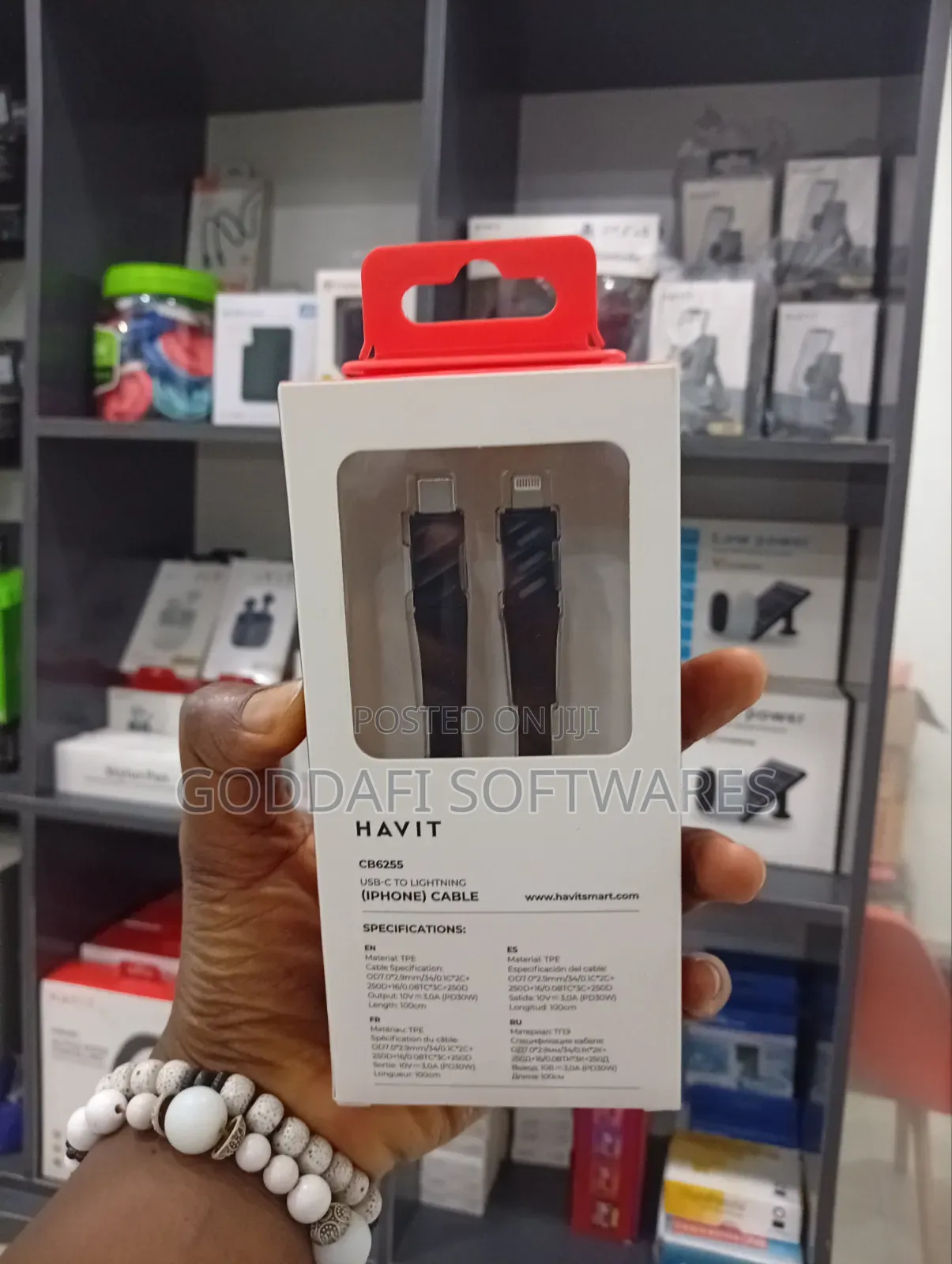 Havit Cb6255 Usb-C to Lightning Pd 30w Cable