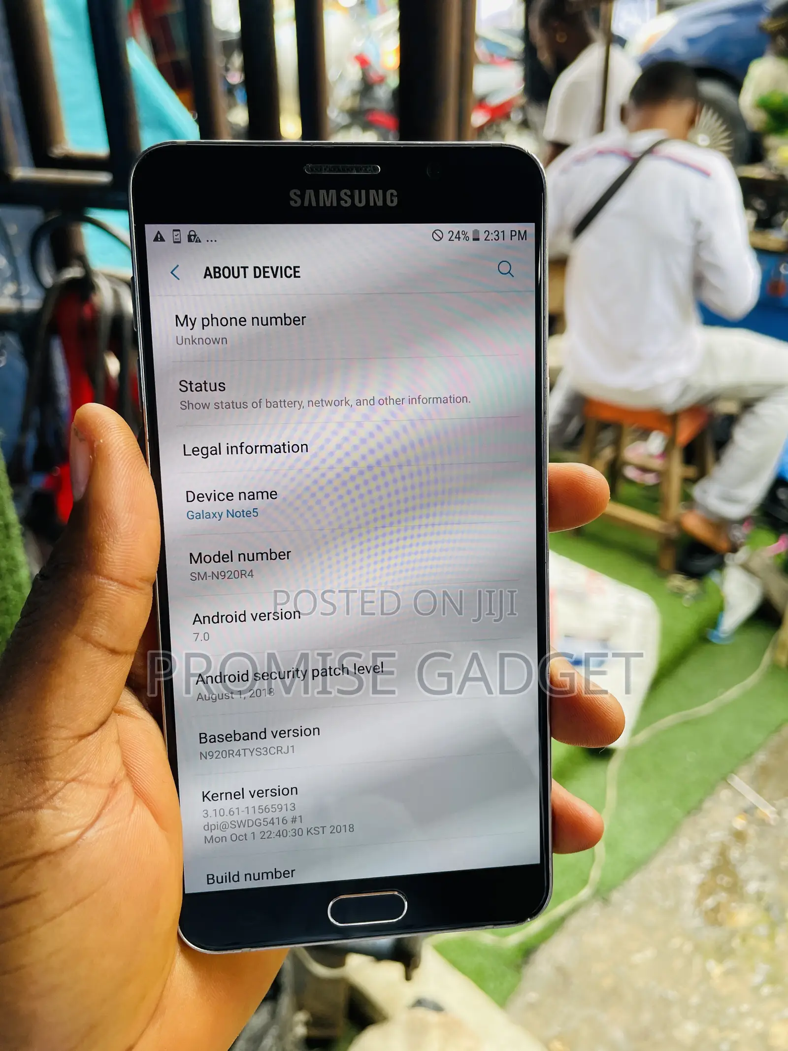 Samsung Galaxy Note 5 32 GB Black